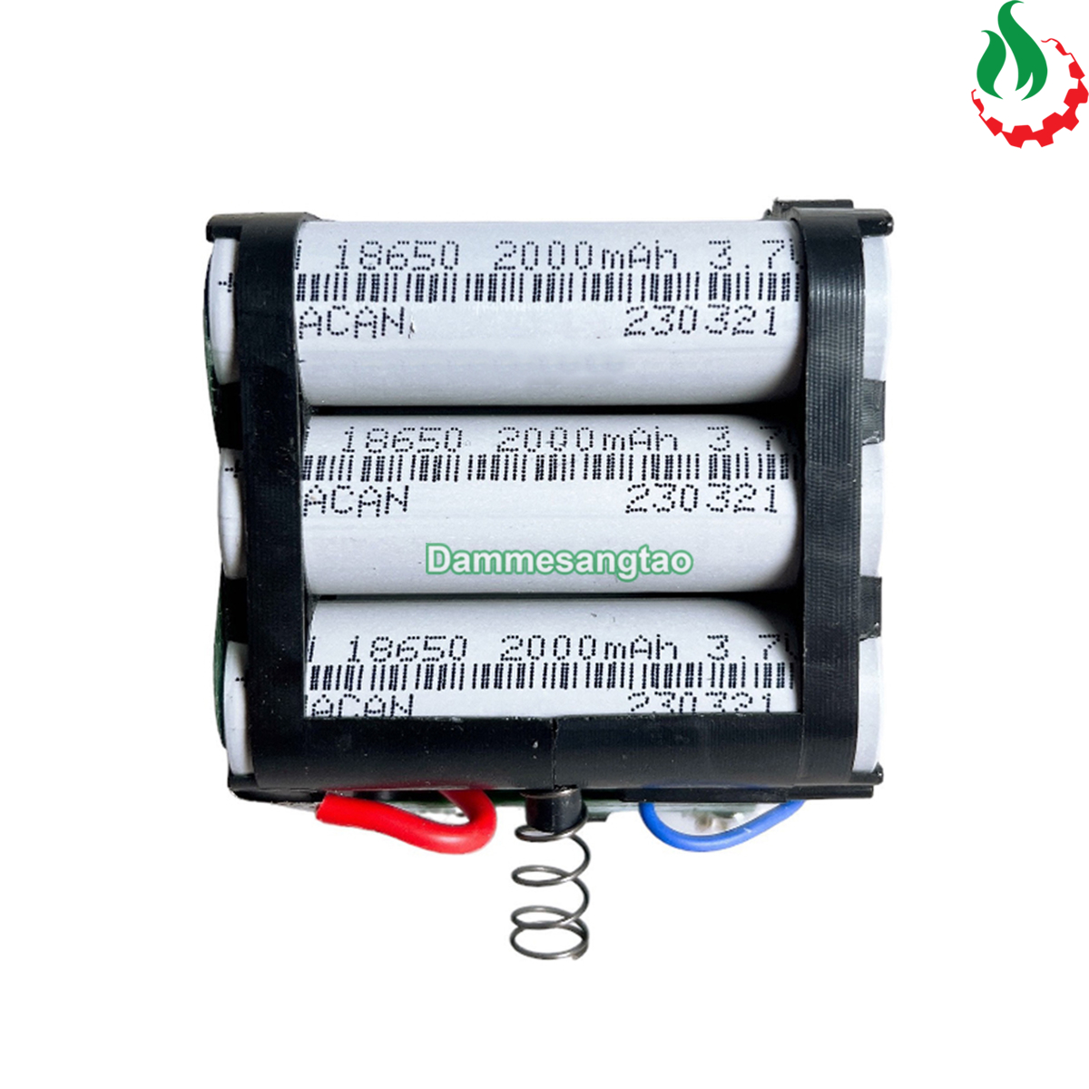 Pin Macan Plus 21V 6AH chân pin Makita (15 cell 18650)