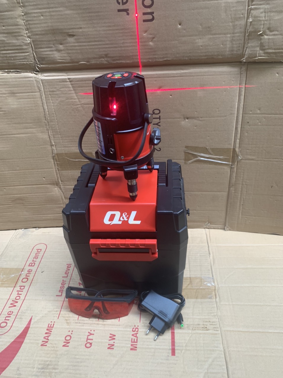Máy bắn cos laser - máy cân mực laser 5 tia đỏ