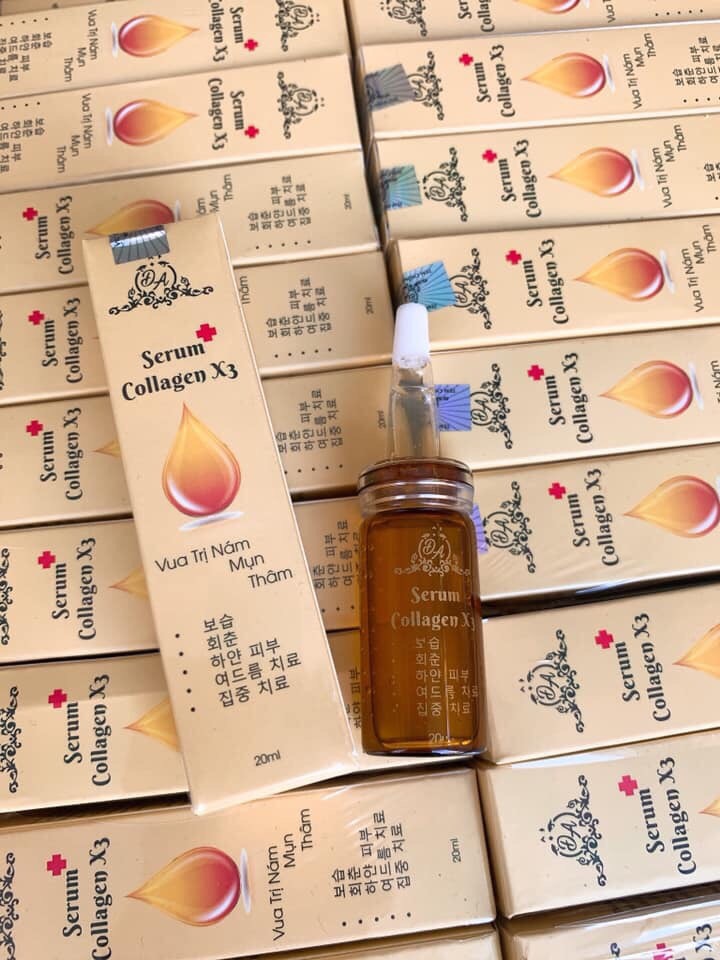 Serum colagen x3 chính hãng