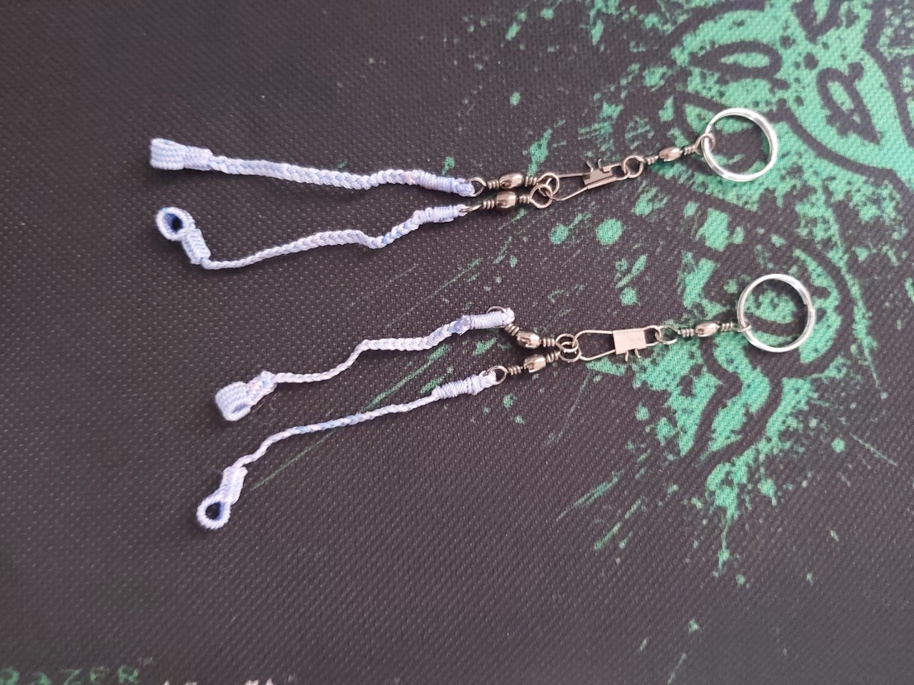 1 dây xích chân chim đôi (cho chim khướu, mi )