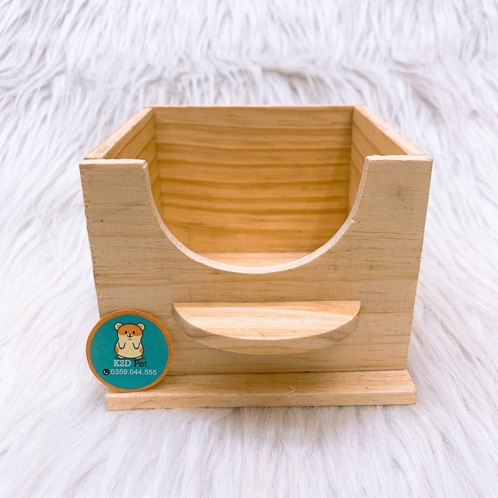 [Hoàn tiền 10%]Bồn tắm, nhà tắm gỗ cho hamster