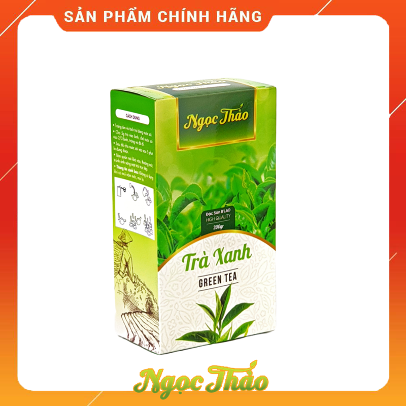 Hộp Trà Xanh 200 gr - Ngọc Thảo