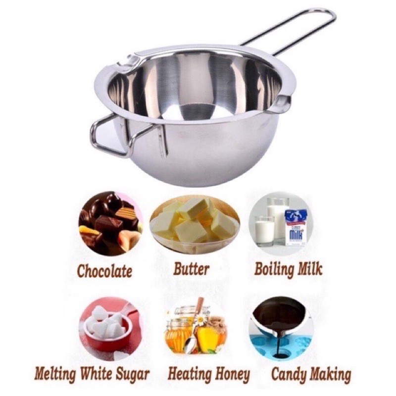 Chảo Đun Chảy Socola Cách Thuỷ Chất Liệu Inox