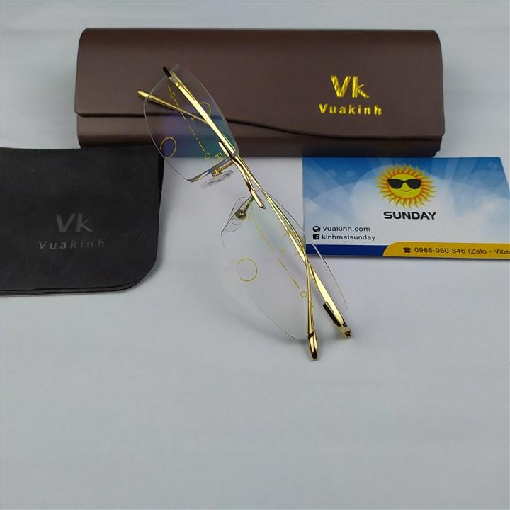 Kính đa tròng đổi màu gọng titan V275