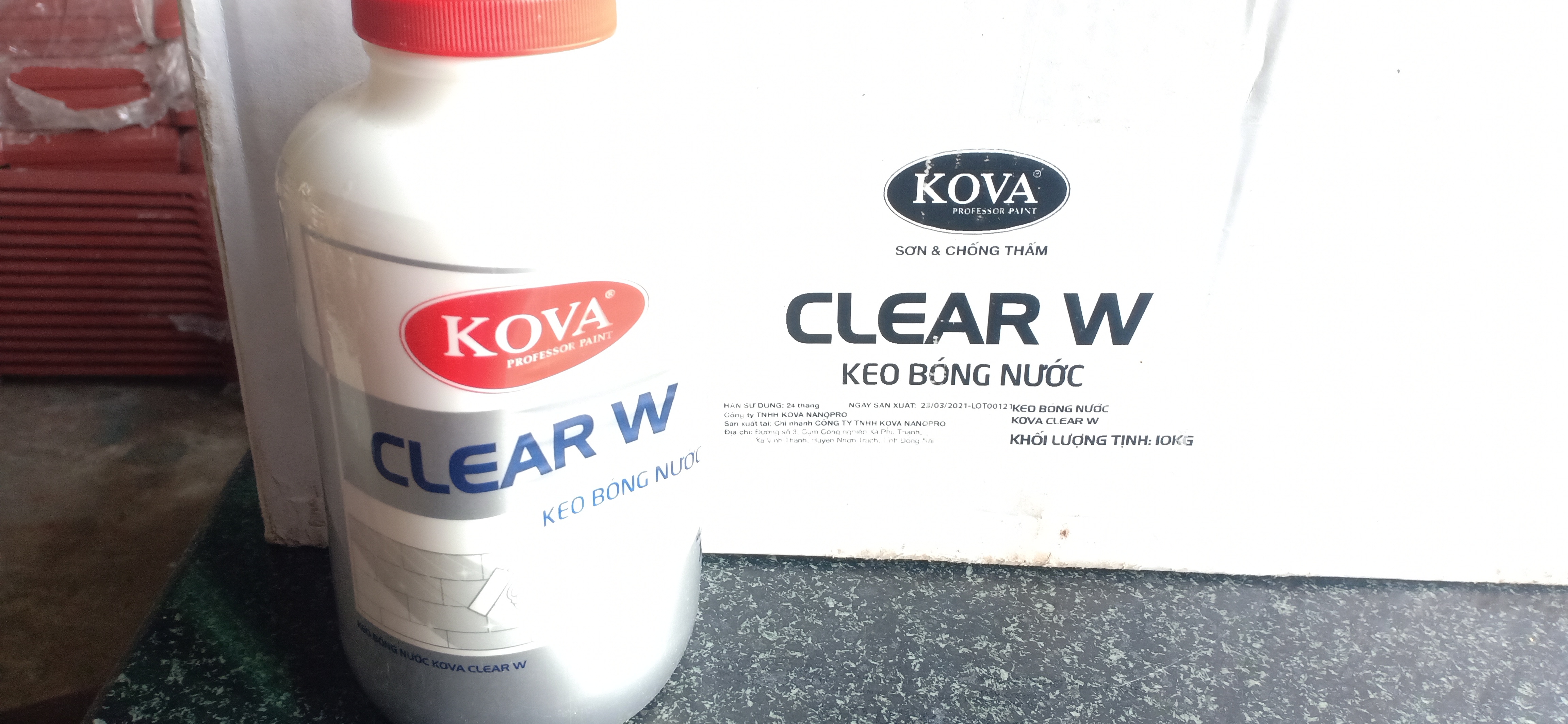 keo bóng nano Kova(1k)* sơn kova chính hãng*