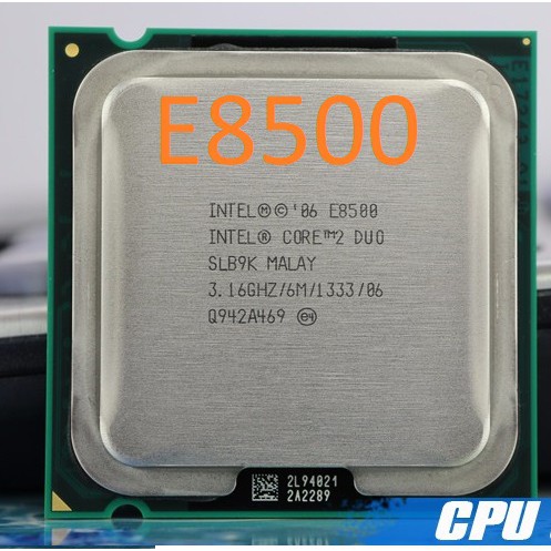 Cpu cho máy tính intel E5300-E8500 bóc main