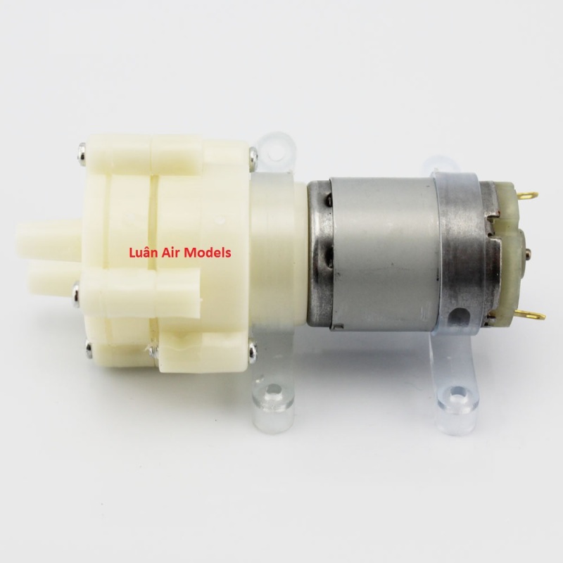 Motor bơm nước mini 12V R385 để thay thế, chế tạo máy bơm, máy tưới, thiết bị giải nhiệt bằng nước, đồ chơi sáng tạo (MO141 TPx2) - Luân Air Models