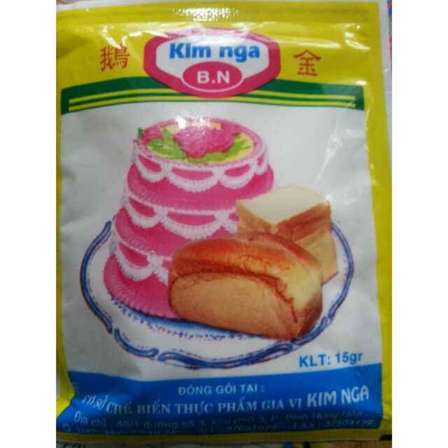 Bột nở làm bánh kim nga 100g