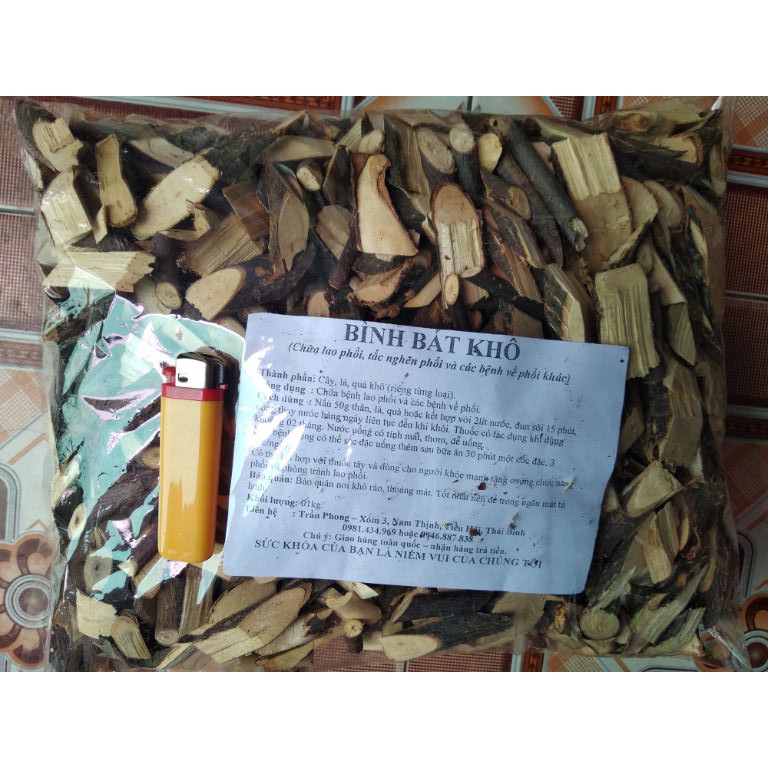 Cây bình bát khô 1kg THÂN