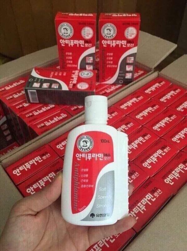 Dầu Nóng Xoa Bóp Antiphlamine từ Hàn Quốc 100ml