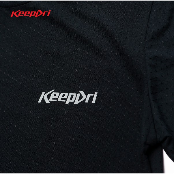 Áo Thun Thể Thao Keepdri Màu Đen KTMDE01