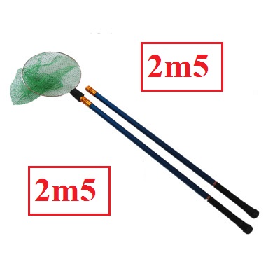 2 Cần Vợt cá dài 2m5 - Dài 2m5