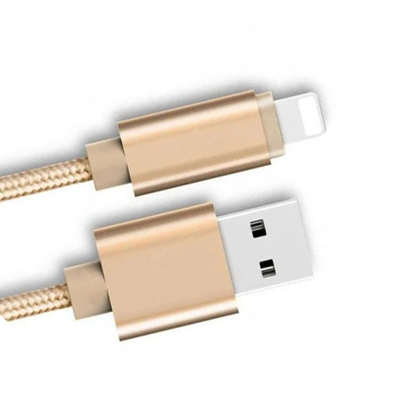 Cáp sạc dây dù Mokis chân Lightning siêu bền dài 1.5M cho iPhone/iPad ( Vàng )