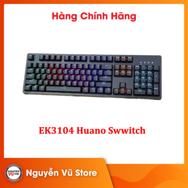 Bảng giá Bàn phím cơ E-Dra EK3104 Huano Switch (Blue/Brown/Red Switch) (Type C) - Hãng Chính Hãng Phong Vũ