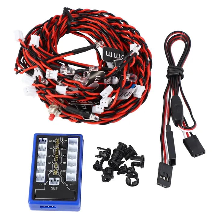 rc car flashing light