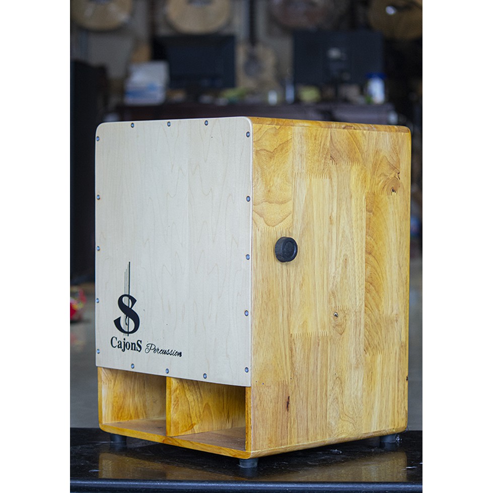 Trống cajon giá rẻ gỗ thịt, trống cajon Sup-Pro04