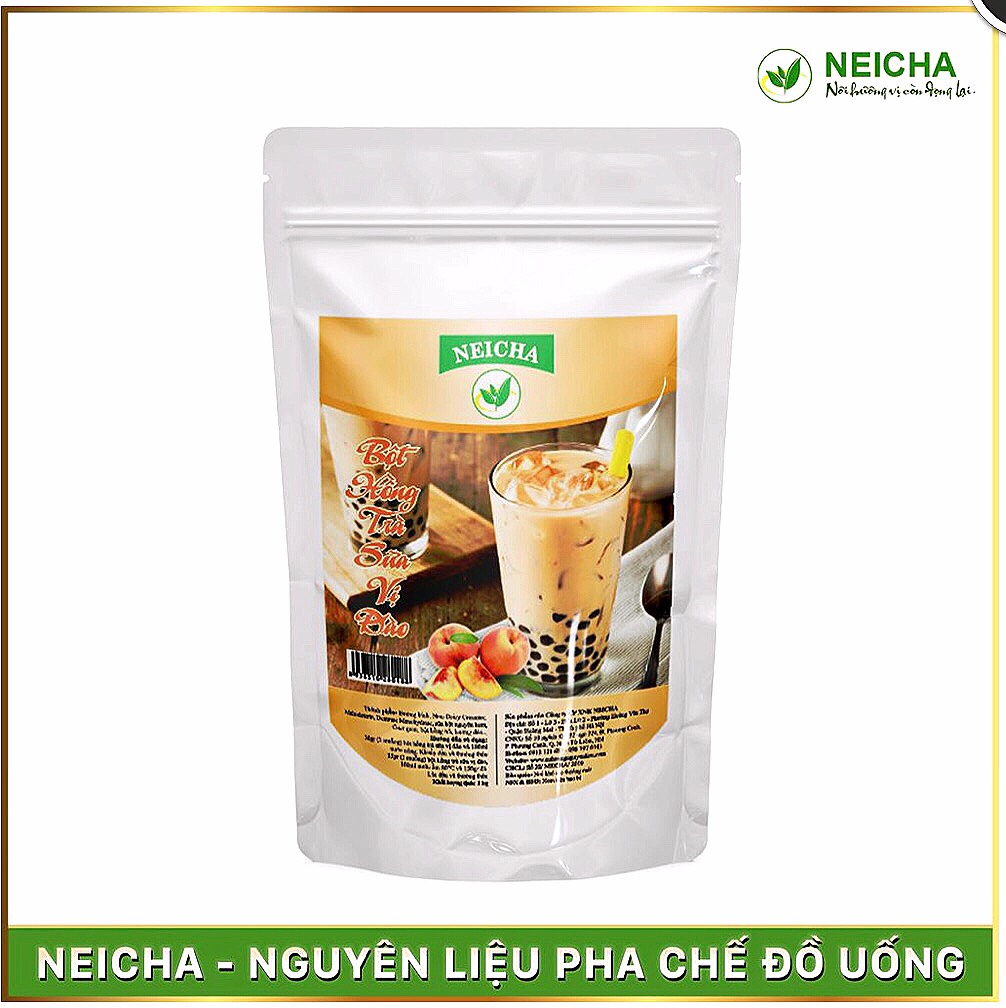 (200g)Trà Sữa Vị Đào PHA SẴN SIÊU NHANH. DATE MỚI
