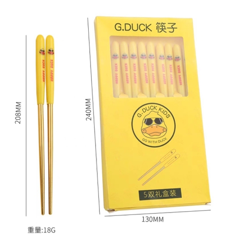 Combo 5 Đôi Đũa Vịt Vàng