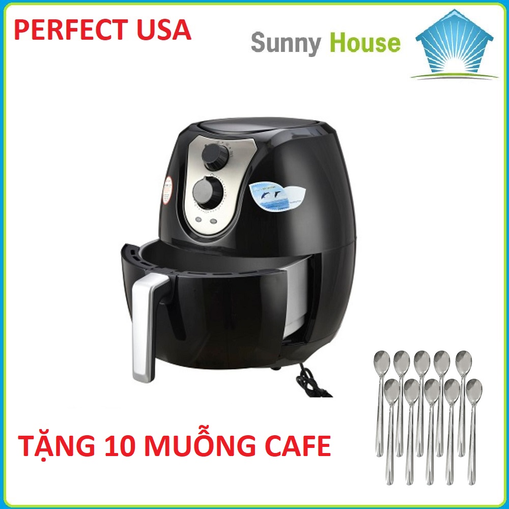 Nồi chiên không dầu Perfect GLA-609B Dung Tích 4L Bảo Hành 12 Tháng Quà Tặng Hấp Dẫn