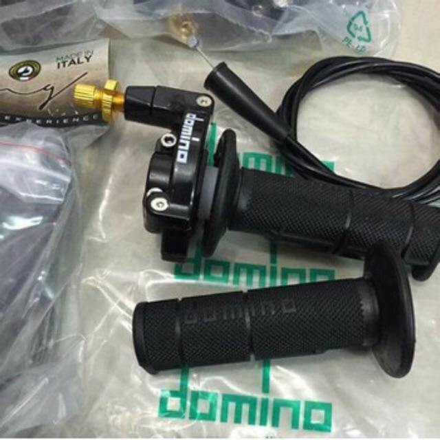 [Bao giá tốt] Cùm ga Domino 1 dây ga full dây ga và bao tay