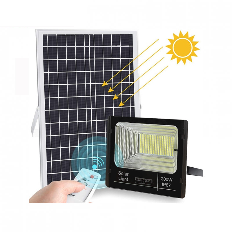 DP1200 Đèn Pha Năng Lượng Mặt Trời Kitawa 200W Ip67