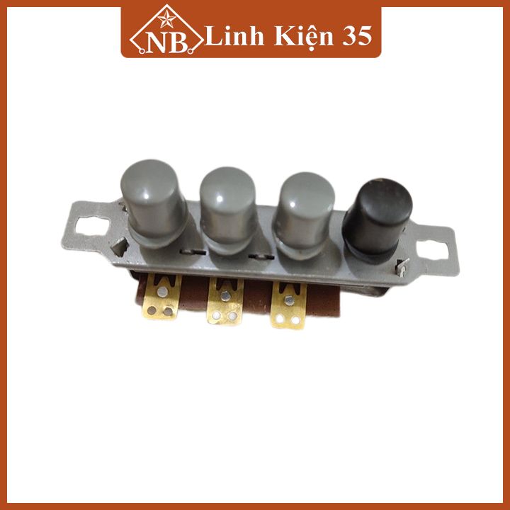Công tắc số quạt 4 nút, 5 nút loại tròn, phím bấm quạt điện điều chỉnh tốc độ gió cho quạt cây, quạt bàn