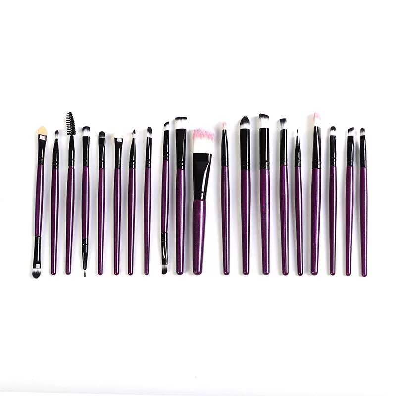 Bộ cọ trang điểm 20 món sang trọng (Đen) - BUMSTORE