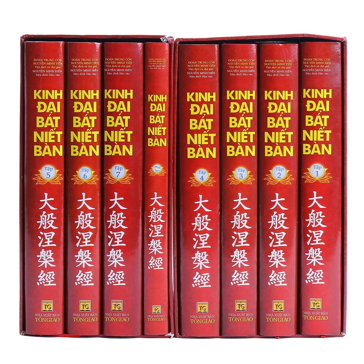 [HCM]Kinh Đại Bát Niết Bàn (Trọn Bộ 8 Cuốn)