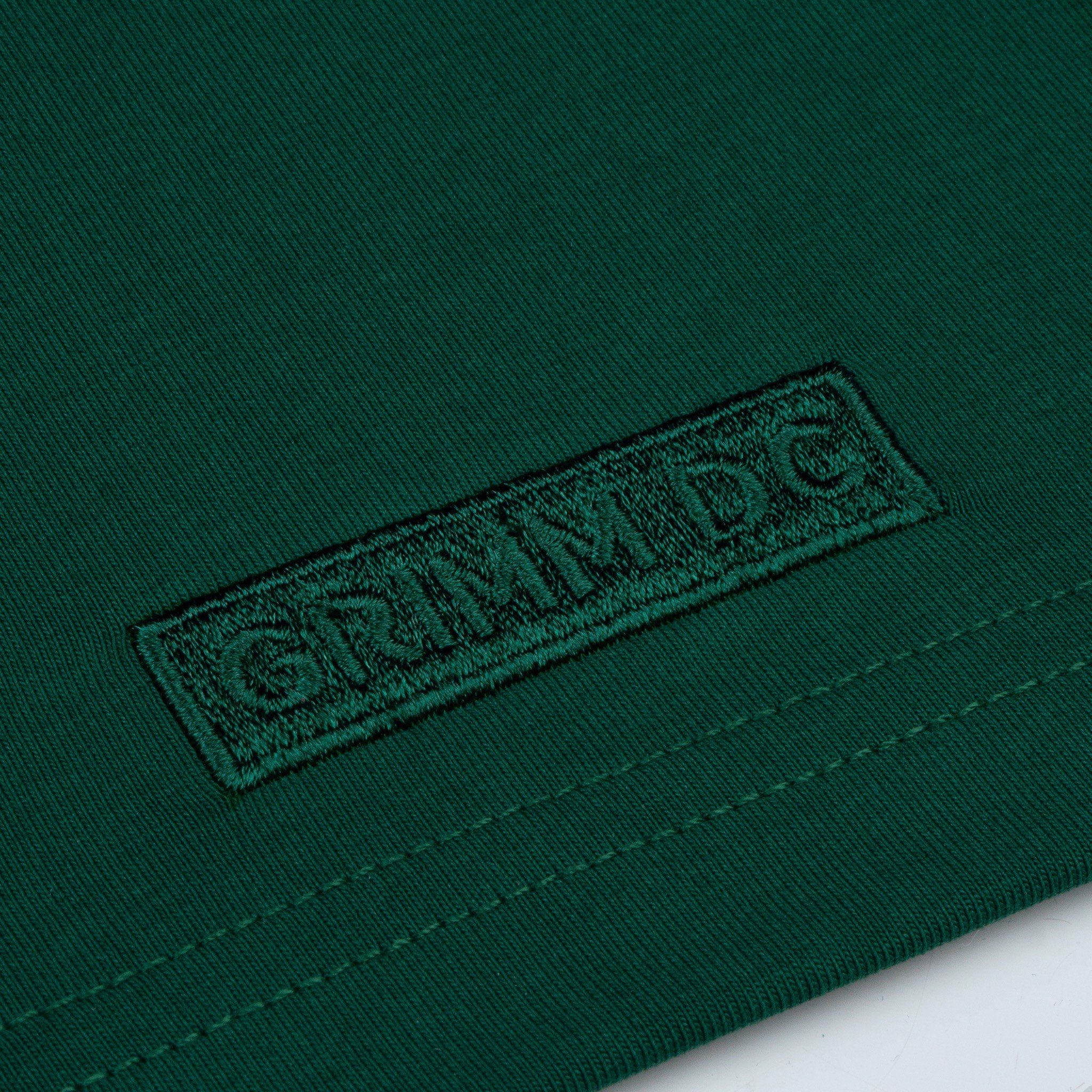 Grimm DC Áo Vietmade 3D embroidery // Pine Green