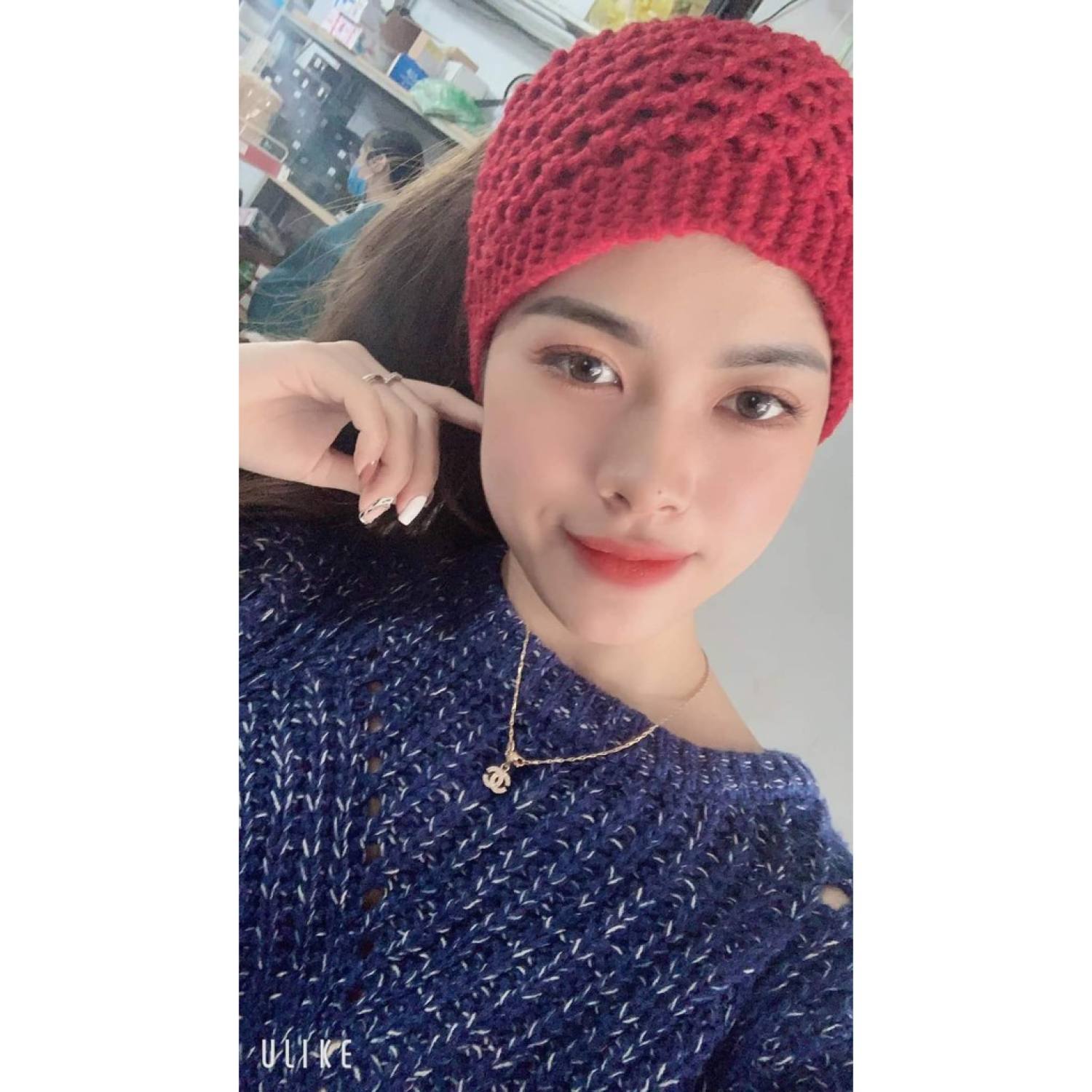 Mũ len nửa đầu