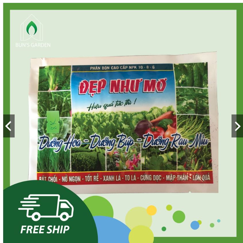 Phân bón lá - phân NPK 10-8-6 Đẹp như mơ