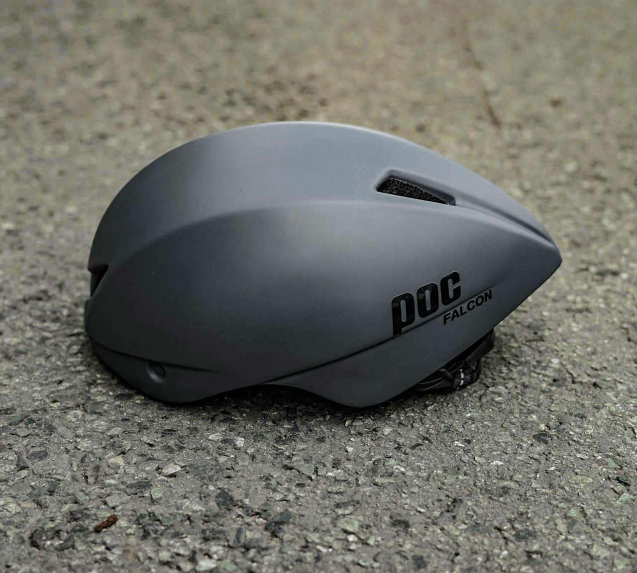 [FREESHIP] Nón Xe Đạp - Thể Thao POC Falcon Xám Nhám