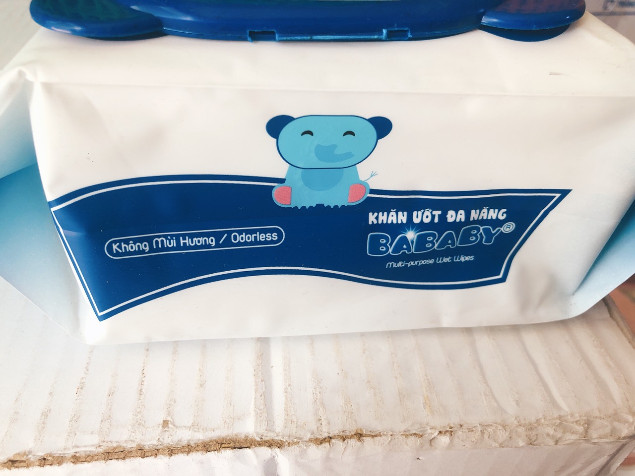 Khăn ướt con voi lớn cao cấp bịch 125 tờ