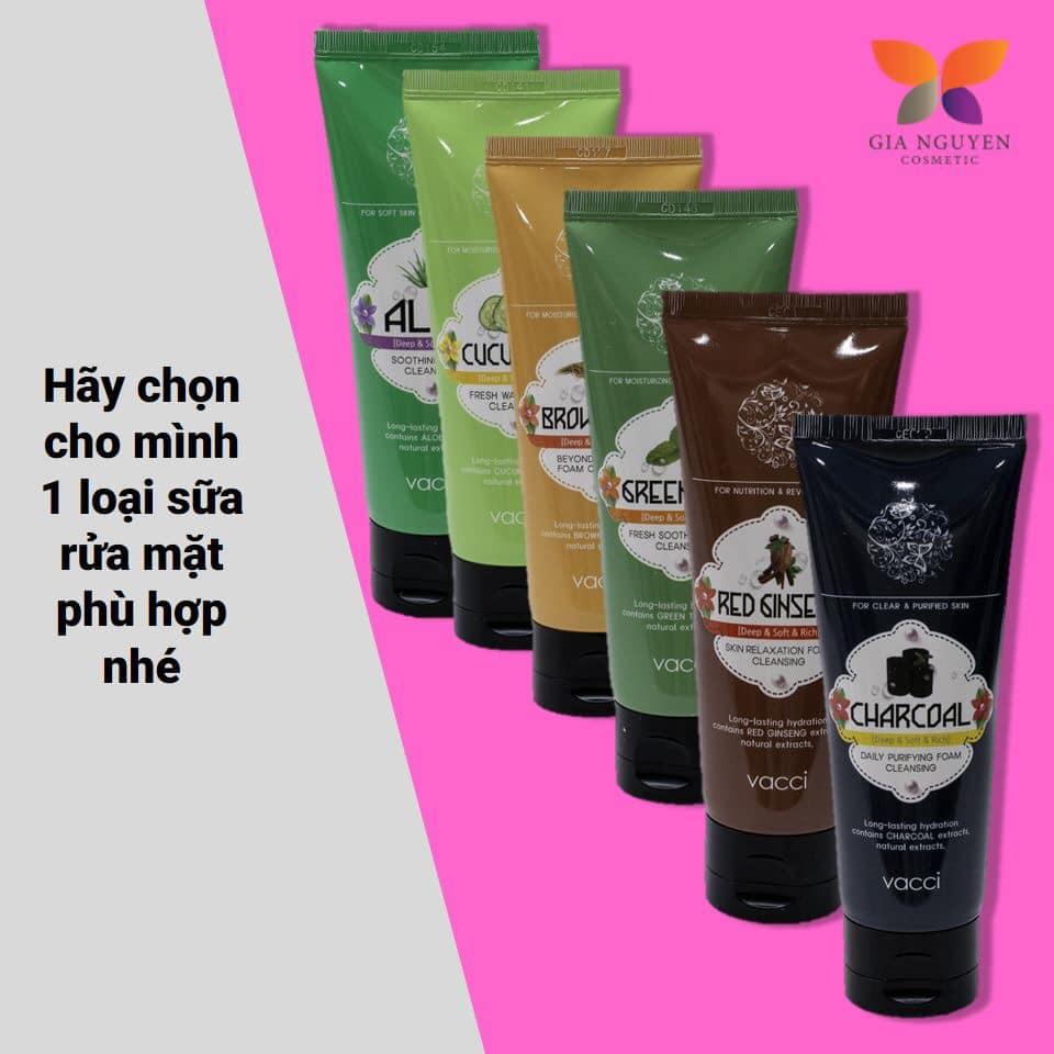 VACCI - SỮA RỬA MẶT LÔ HỘI (DA MỤN- DA KHÔ,TỔN THƯƠNG)