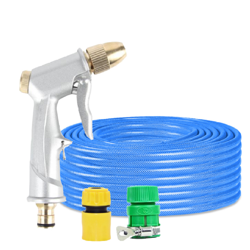 Vòi nước vòi phun nước rửa xe tưới cây tăng áp thông minh + bộ dây bơm nước 5m cao cấp TLG 206701