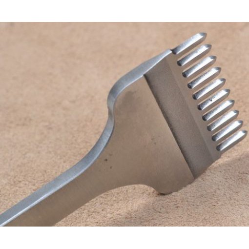 đục trám khâu da thủ công - dụng cụ làm đồ da handmade