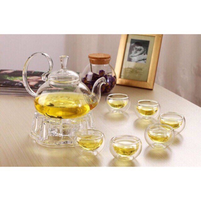 Candle Holder to Keep Tea Warm (Heart-Shaped)