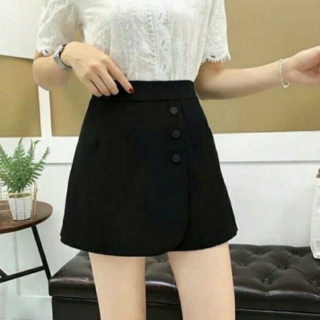 Quần giả váy nữ 3 khuy kiểu mới