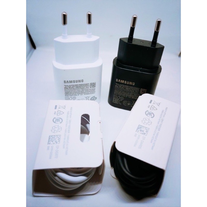 Sạc nhanh SAMSUNG 25W zin (Kèm cáp SS 2 đầu type C ZIN)