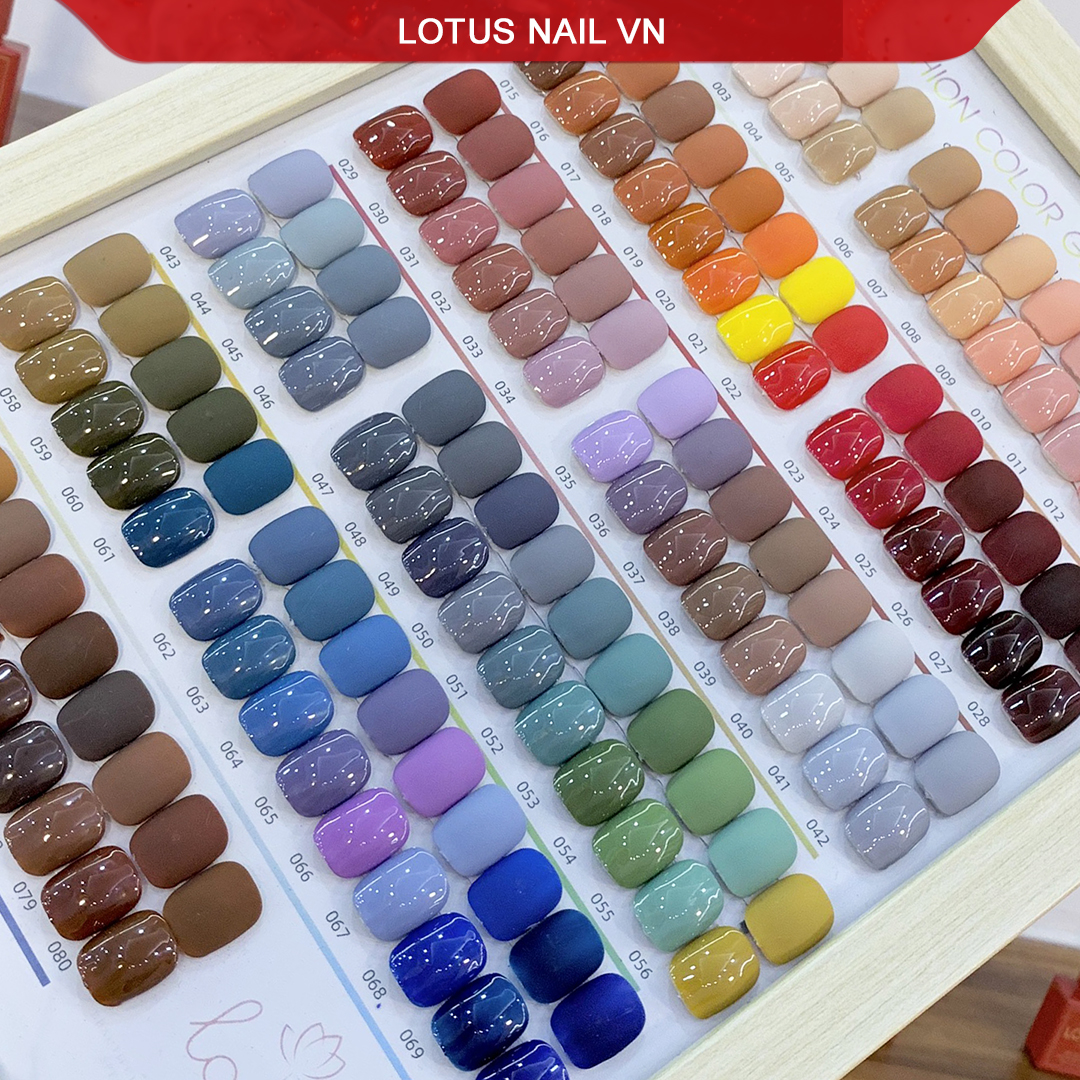 Sơn gel Lotus phong cách Hàn Quốc cao cấp 2022