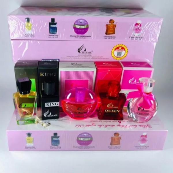 Nước Hoa Mini Hộp 5 Chai Chamme Chính Hãng 100% Lưu Hương Lâu