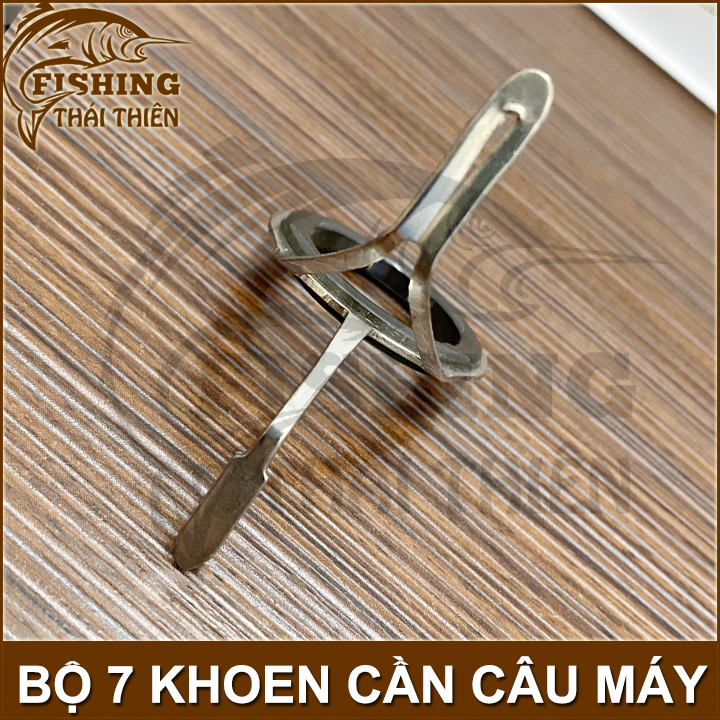 🎣   Set of 7 Fishing Rod Guides – 3-Legged Ceramic Guides, High Quality Anti-Rust Butterfly Legs