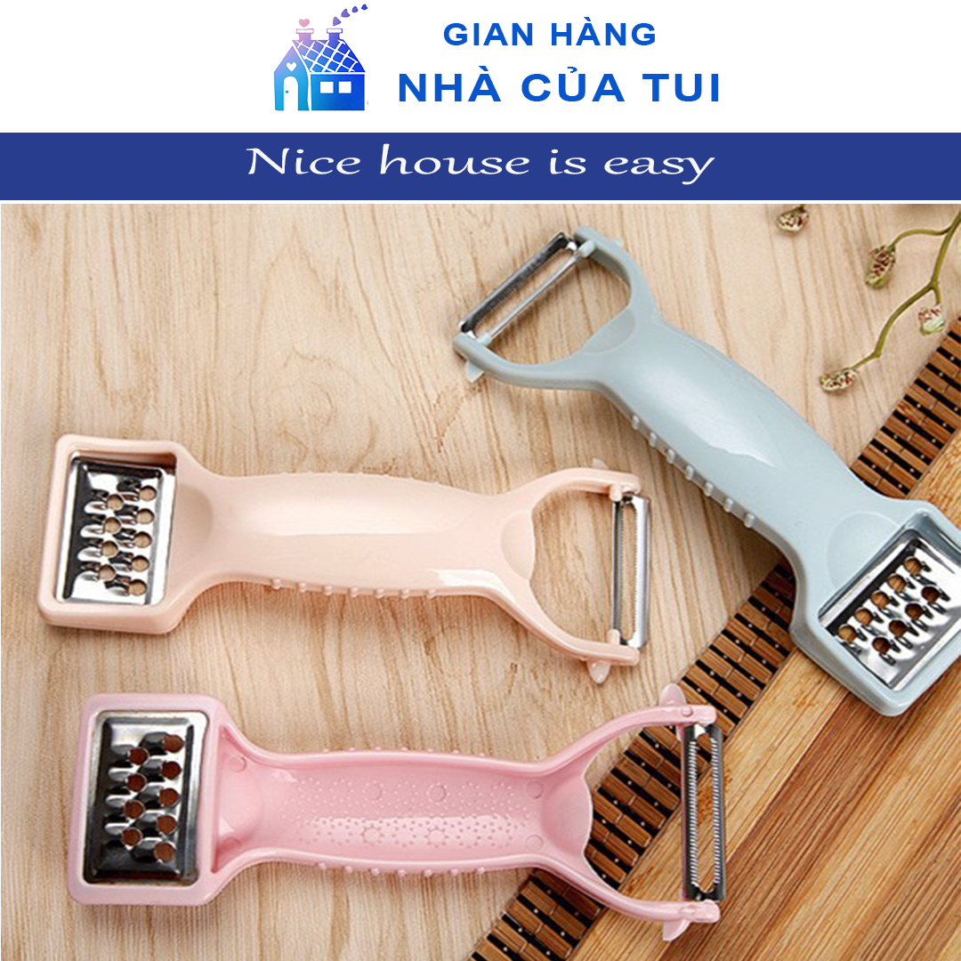 DAO NẠO GỌT RAU CỦ HOA QUẢ TIỆN LỢI 2 ĐẦU