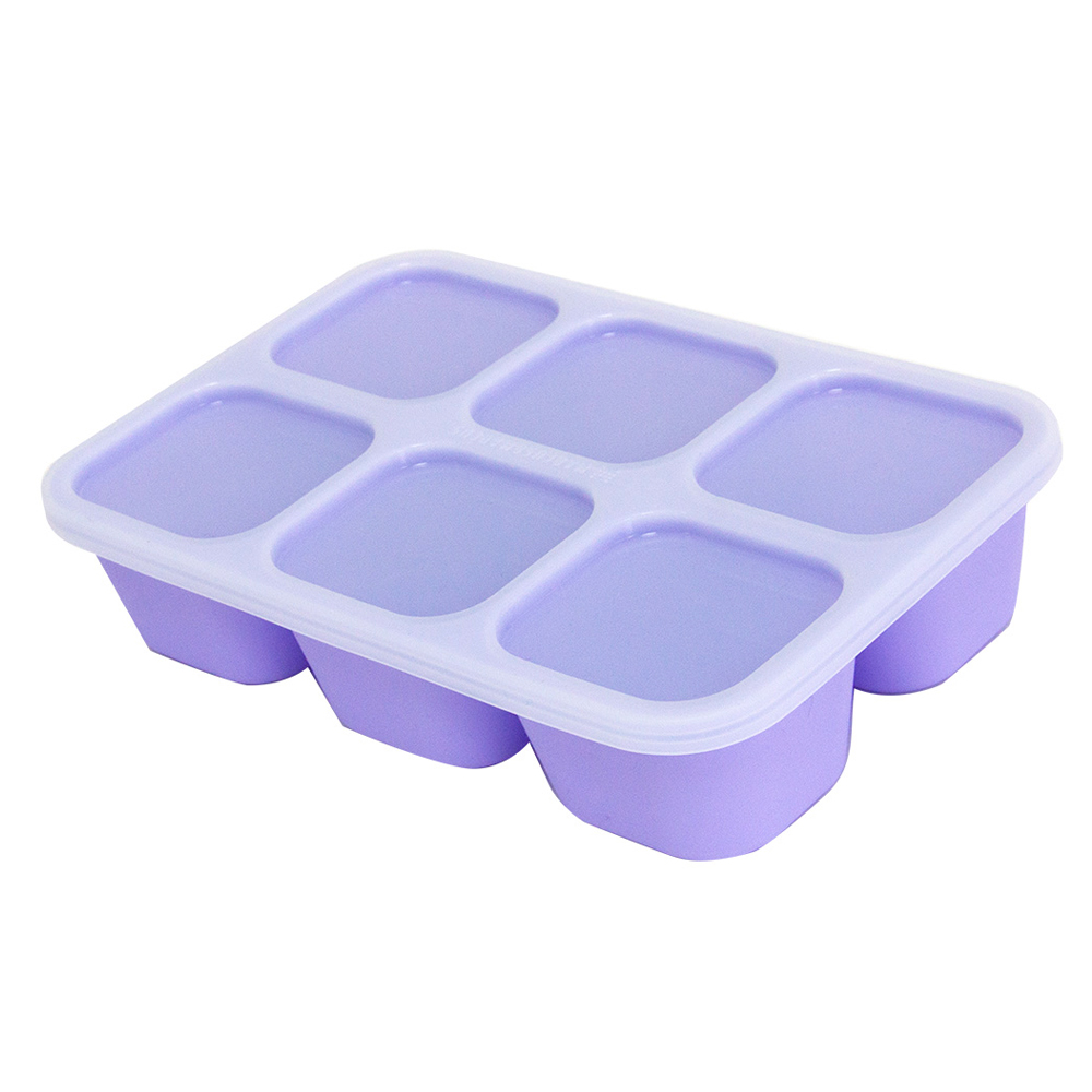 Khay silicon trữ đông đồ ăn dặm cho bé Marcus & Marcus - Willo (60ml x 6 ngăn)