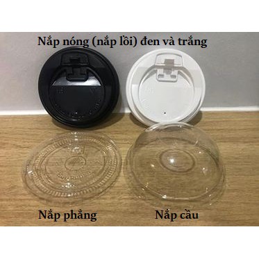 Set 50 Nắp cốc giấy nhiều loại