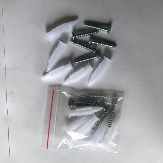 Bộ 10 vít và tắc kê bắt tường