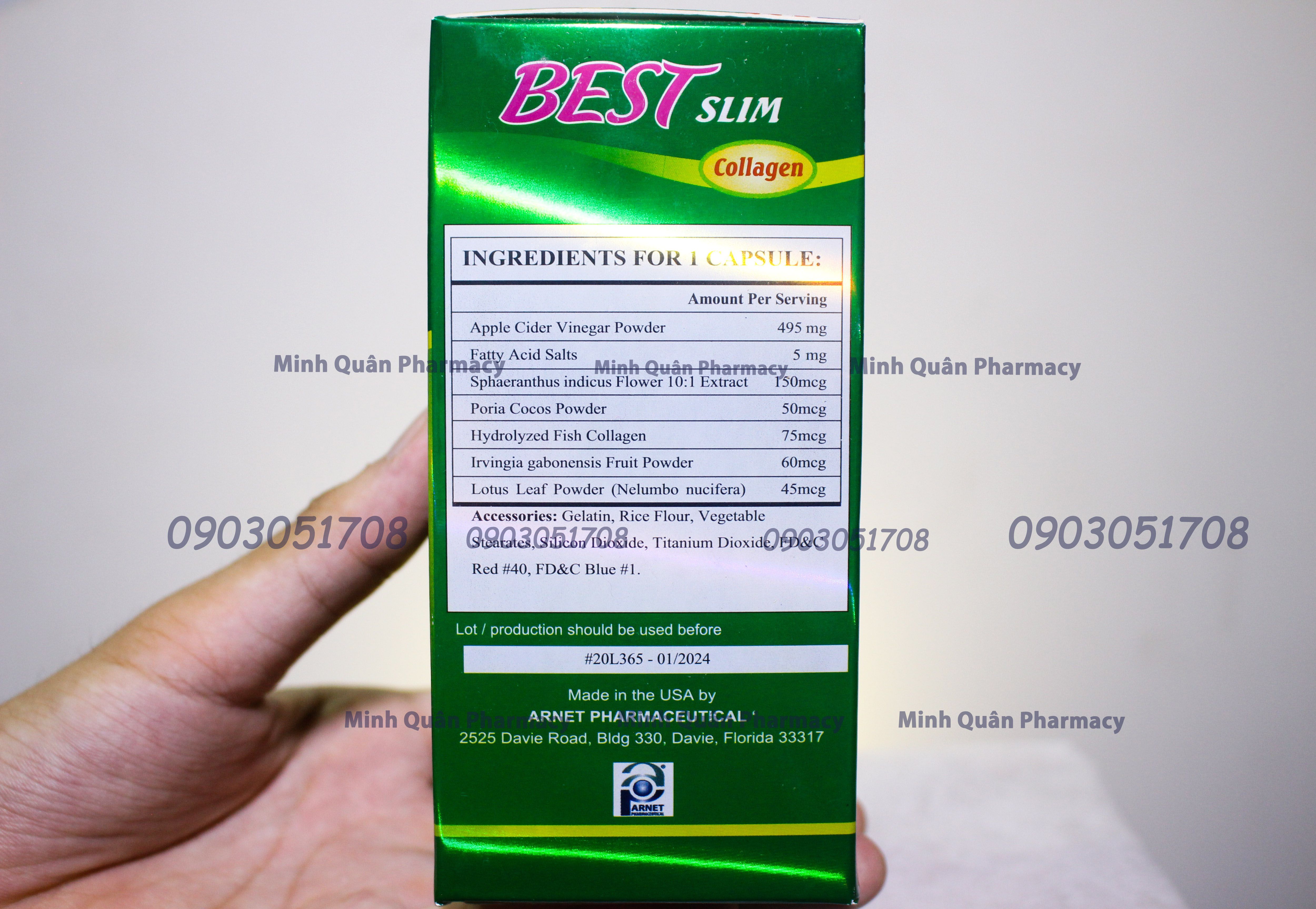 Giảm cân Best Slim Collagen cho cơ địa lờn