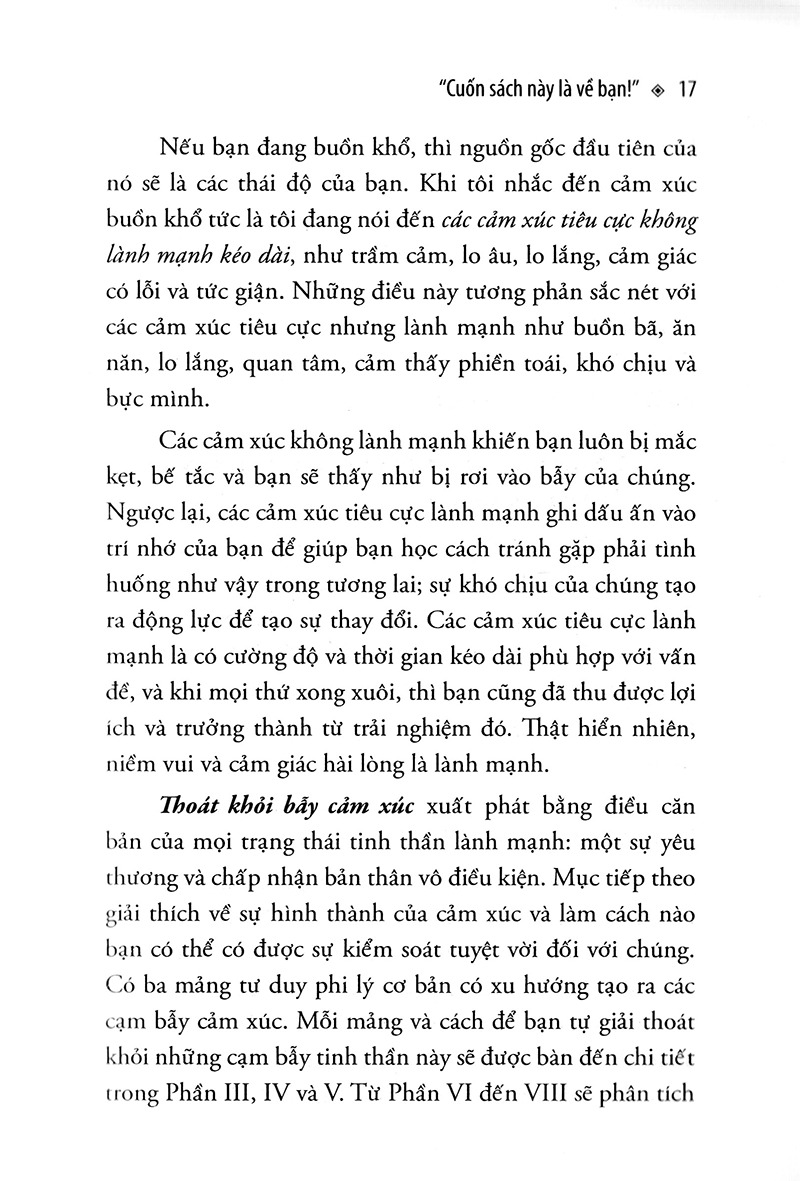 Fahasa - Thoát Khỏi Bẫy Cảm Xúc