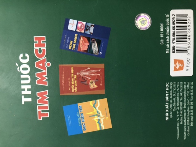 Sách Thuốc Tim Mạch Gs.Ts Phạm Tử Dương