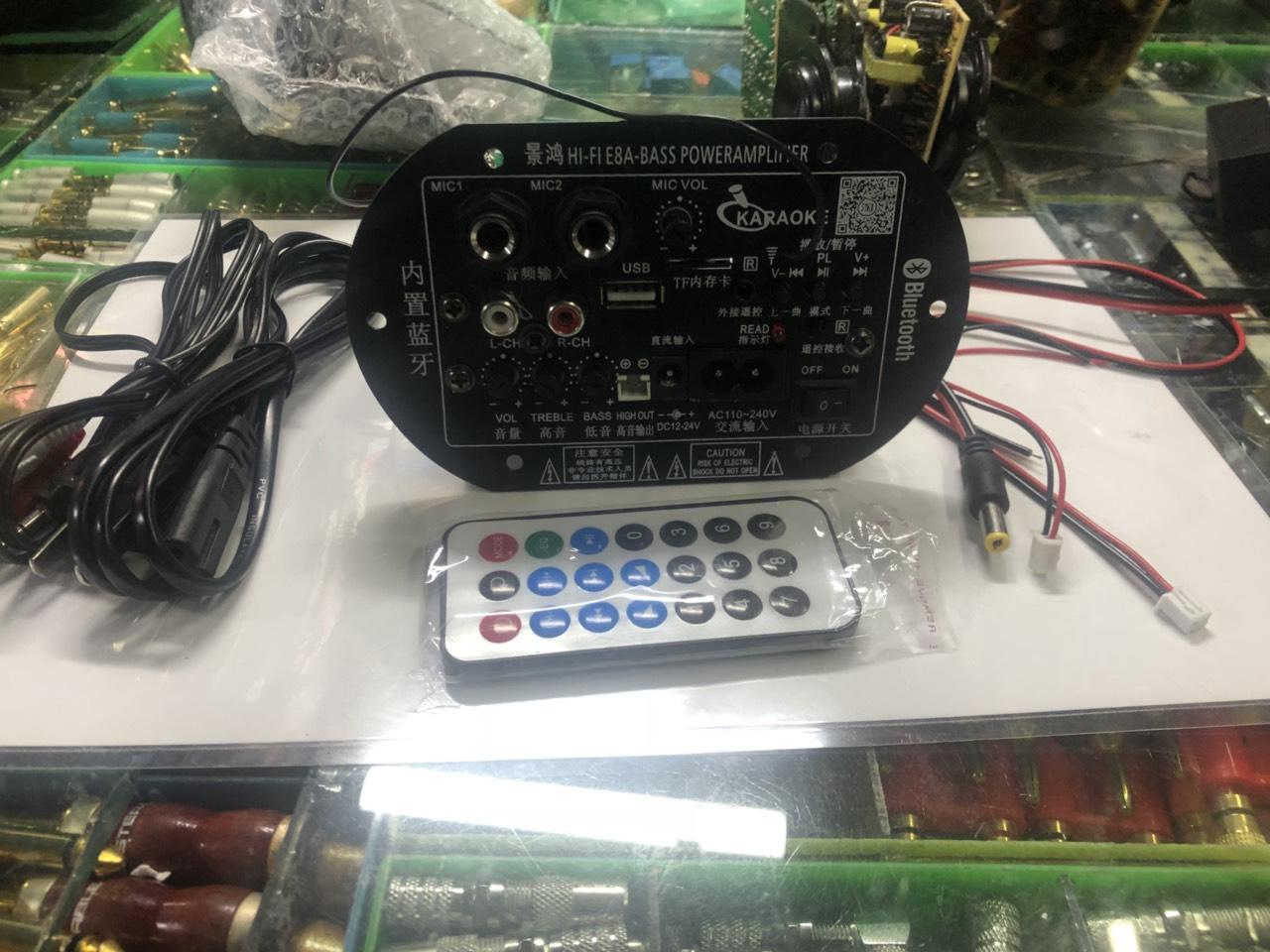 mạch loa crow 80w có blutut có cắm mic